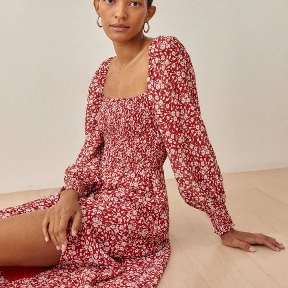 Reformation Cello Dress – Flower Girl, Size L or XL - Picture 3 of 4